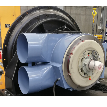 The new EP650 Turbo Blower motor by ABB